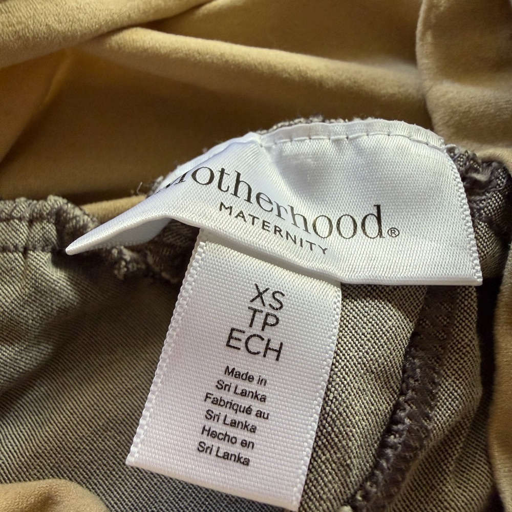 Motherhood Maternity Brown Chinos Pants XS - Picture 3 of 3